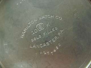 Antique Hamilton 992B 21J Railroad Pocket Watch  