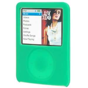  Apple iPod Nano 3rd Silicone Skin Case (Green) Cell Phones 