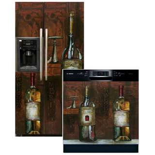 Appliance Art Old World Wine Refrigerator and Dishwasher Combo (SXS 