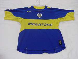   CABJ Megatone Goodyear Soccer Futbol Jersey Mens Small Boca Argentina