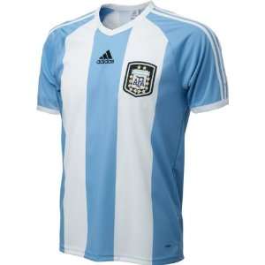  Argentina adidas Soccer Home Replica Jersey T Shirt 