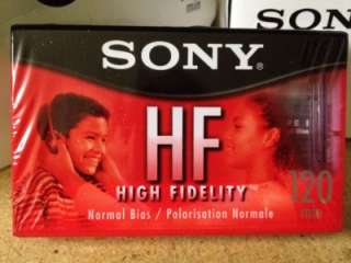   Sony C 120HFL 120 Minute High Fidelity Cassette Tape Tapes New  
