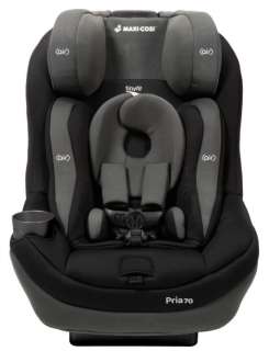   Pria 70 Air Convertible Child Car Seat BLACK w/ BONUS TODDLER PILLOW