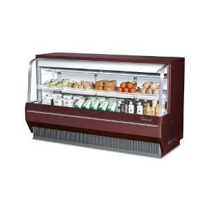  96 Curved Glass Low Height Refrigerated Bakery 