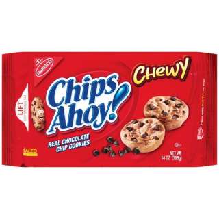 Nabisco Chips Ahoy Chewy Chocolate Chip Cookies 14 oz   ** Fast 