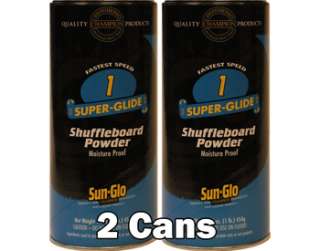 Sun Glo #1 Super Glide Shuffleboa​rd Table Powder Wax 2  