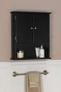 Bathroom Storage Cabinet w/ Adjustable Shelves & Drawer