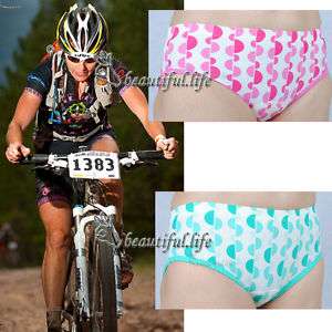 Womens Bike Bicycle SHORTS PADDED Cycling Pants Cute  