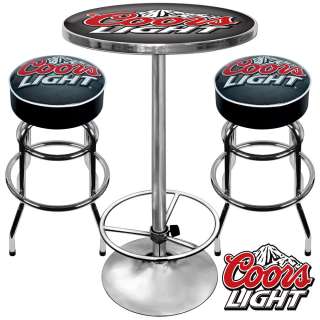 The Ultimate Game Room Combo   2 Bar Stools and Table  