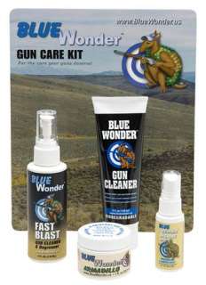 BLUE WONDER AIRGUN SHOTGUN COMPLETE GUN CARE DEGREASER CLEANER OIL 