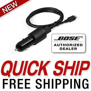 NEW BOSE BLUETOOTH HEADSET CAR CHARGER  