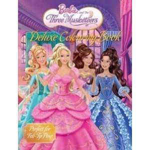  Barbie and the Three Musketeers   Deluxe Colouring Book 