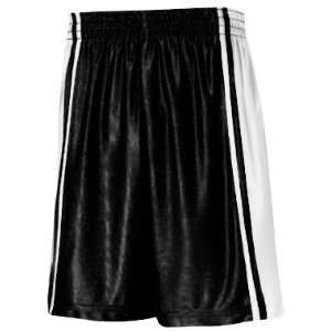  Court Dazzle Basketball Uniform Shorts WHITE/BLACK A3XL 