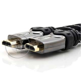 3X PREMIUM 6FT HIGH SPEED HDMI CABLE GOLD PLATED 1080P  