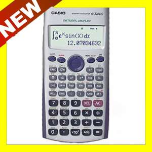 Casio FX 570ES Scientific Calculator + User’s Guide New  