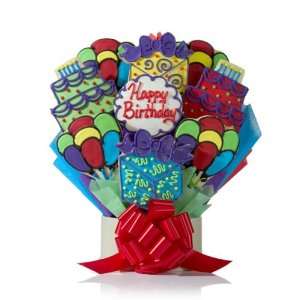Birthday Gifts Cookie Gift Bouquet   9 Cookie Arrangement:  