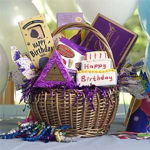 Birthday Surprise Gourmet Food Gift Basket   Medium:  