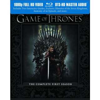 Game of Thrones The Complete First Season (5 Discs) (Blu ray 