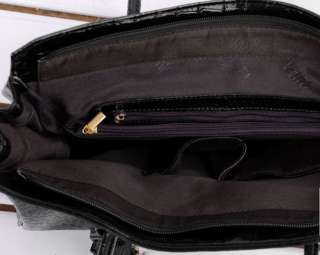 Celebrity Style Padlock Faux Leather Handbag