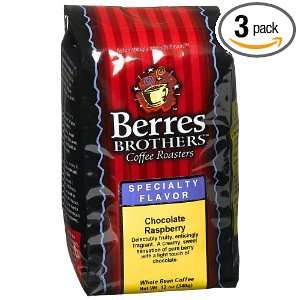 Berres Brothers Coffee Roasters Chocolate Raspberry Coffee, Whole Bean 