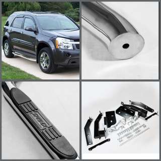 05 09 CHEVY EQUINOX 3 T 304 STAINLESS STEEL SIDE STEP NERF BAR 