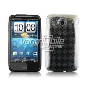   Hard Rubber Gel Skin Case Cover for HTC Inspire (AT&T) Cell Phone [by