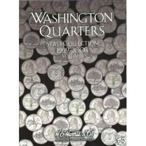   WASHINGTON STATE QUARTER YEAR SET COIN FOLDER 99 03 
