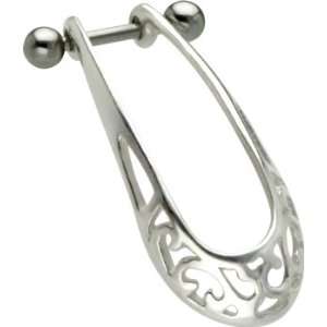   DESIGN Helix Shield Ear Piercing Dangle   Cartilage Piercing: Jewelry