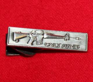 COLT Firearms Factory Silver Tie Bar AR 15  