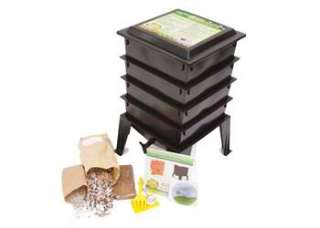   FACTORY 360 COMPOSTER COMPOSTING COMPOST BIN SYSTEM TERRACOTTA  