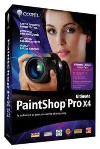 Corel PaintShop Pro X4 Ultimate   Full Version   Retail Box  