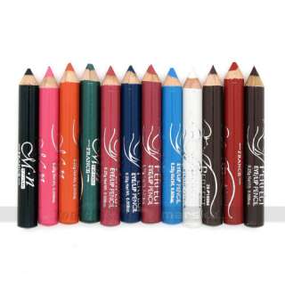 12 Color Makeup Cosmetic Eye Lip Liner Pencil Pen Eyeshadow Eyebrow 
