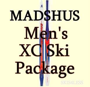  & SKI   MADSHUS XC CROSS COUNTRY SKIS PACKAGE Skis, Boots, Bindings 