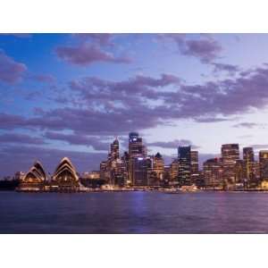  Opera House and City Skyline, Sydney, New South Wales 