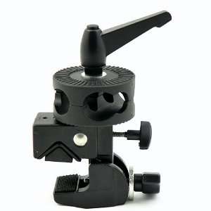  ePhoto Light Stand Support Studio Super Clamp Dual Head Clamps 