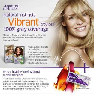  Clairol Natural Instincts Vibrant Permanent Hair Color 6G 