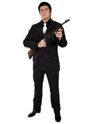 Gangster Costume Suit Bonnie and Clyde Roaring 20s Costume Fun (Hat 