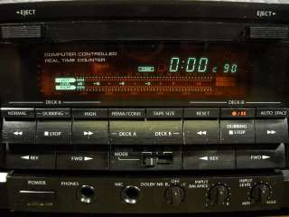 ONKYO Dual Cassette Player R1 Model # TA RW470 Rare only 1 on  