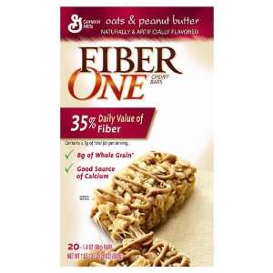 Fiber One Oats & Peanut Butter   20ct  Grocery & Gourmet 
