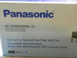   RESERVE PANASONIC SC HTB520PPK HOME THEATRE AUDIO SYSTEM dynamic sound