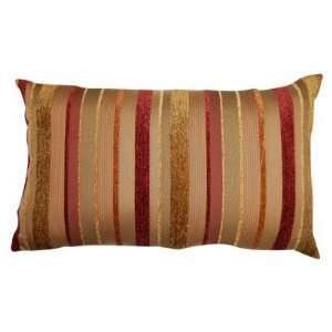  Velvet Oblong Toss Pillow Red Decorative Pillow 