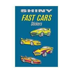  Dover Publications Shiny Fast Cars Stickers; 5 Items/Order 