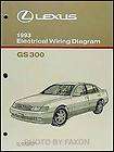 1993 OEM LEXUS ES300 ELECTRICAL WIRING DIAGRAM MANUAL  