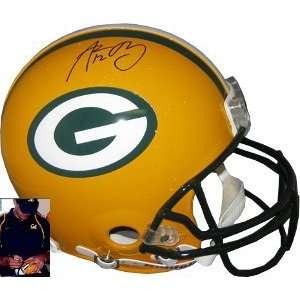 Aaron Rodgers signed Green Bay Packers Replica Mini Helmet