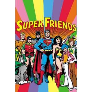    Superfriends Poster Classic Pose by Alex Toth