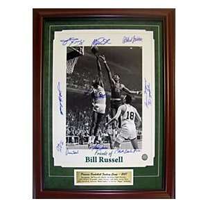 : Bill Russell & Friends Autographed / Signed Framed Friends of Bill 