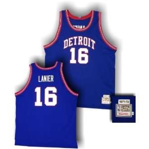  Detroit Pistons Bob Lanier #16 Mitchell & Ness Jersey 