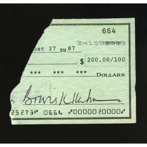  Bowie Kuhn Signed Bank Check Cut PSA COA Autograph Sports 