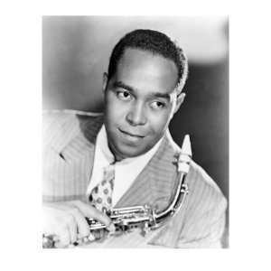Charlie Parker, Yardbird, African American Jazz Saxophonist in 1947 