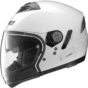  Nolan N 43 Trilogy Helmet   Metallic White Sports 